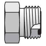 Seal-Lok O-Ring Face Seal - Plug with Metric Hex